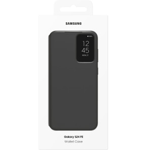 Samsung Galaxy S24 Fe Wallet Case Black