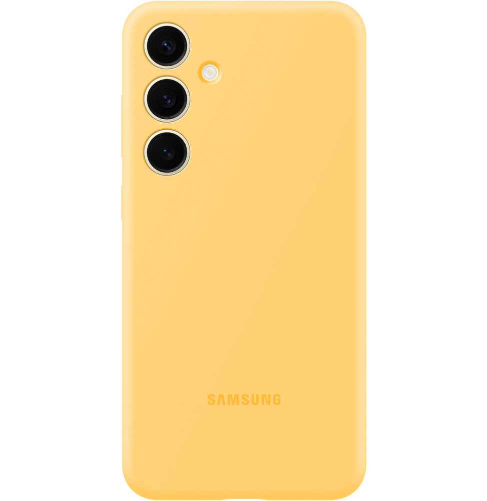 Samsung Galaxy S24 Plus Silicone Case Yellow