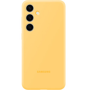 Samsung Galaxy S24 Plus Silicone Case Yellow