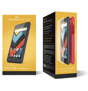 Smartphone Energy Sistem Phone NEO LITE - Dual SIM avec Protection kit