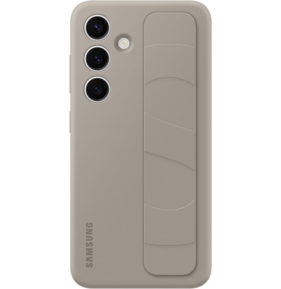Samsung Galaxy S24 Standing Grip Case Taupe