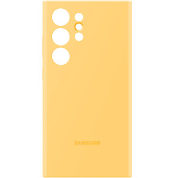 Samsung Galaxy S24 Ultra Silicone Case Yellow