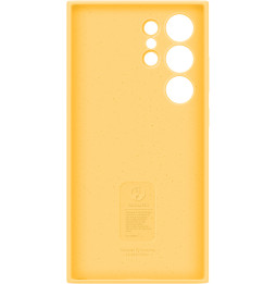 Samsung Galaxy S24 Ultra Silicone Case Yellow