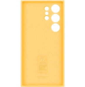 Samsung Galaxy S24 Ultra Silicone Case Yellow