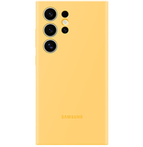 Samsung Galaxy S24 Ultra Silicone Case Yellow
