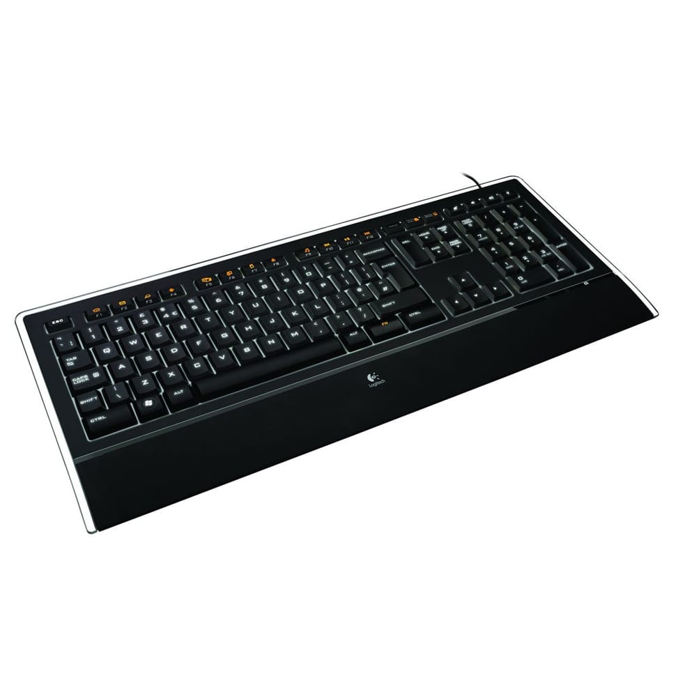 Clavier à touches rétro-éclairées Logitech Illuminated Keyboard - AZERTY — image 3