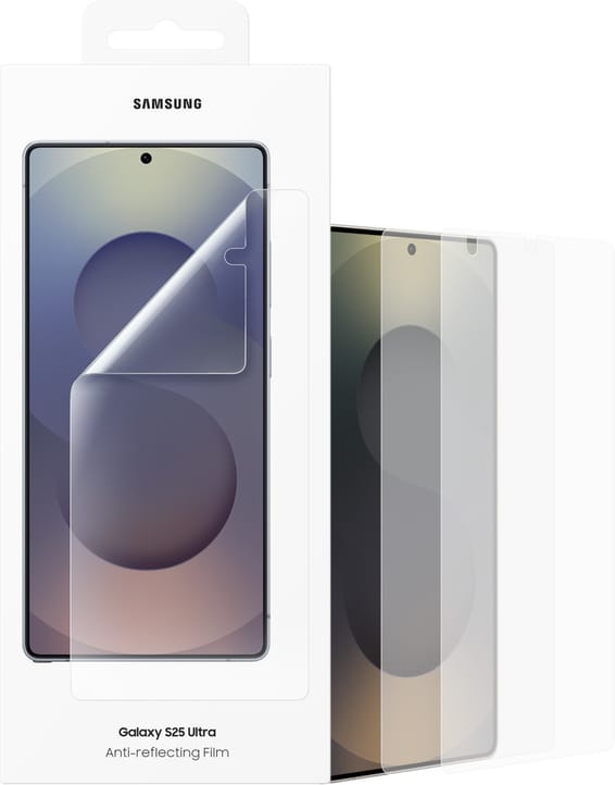 Film anti-reflet Samsung transparent pour Galaxy S25 Ultra US938 (EF-US938CTEGWW)