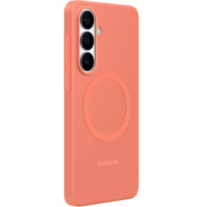 Samsung Galaxy S26 Plus Silicone Magnet Case Coralred