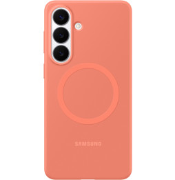 Samsung Galaxy S26 Plus Silicone Magnet Case Coralred