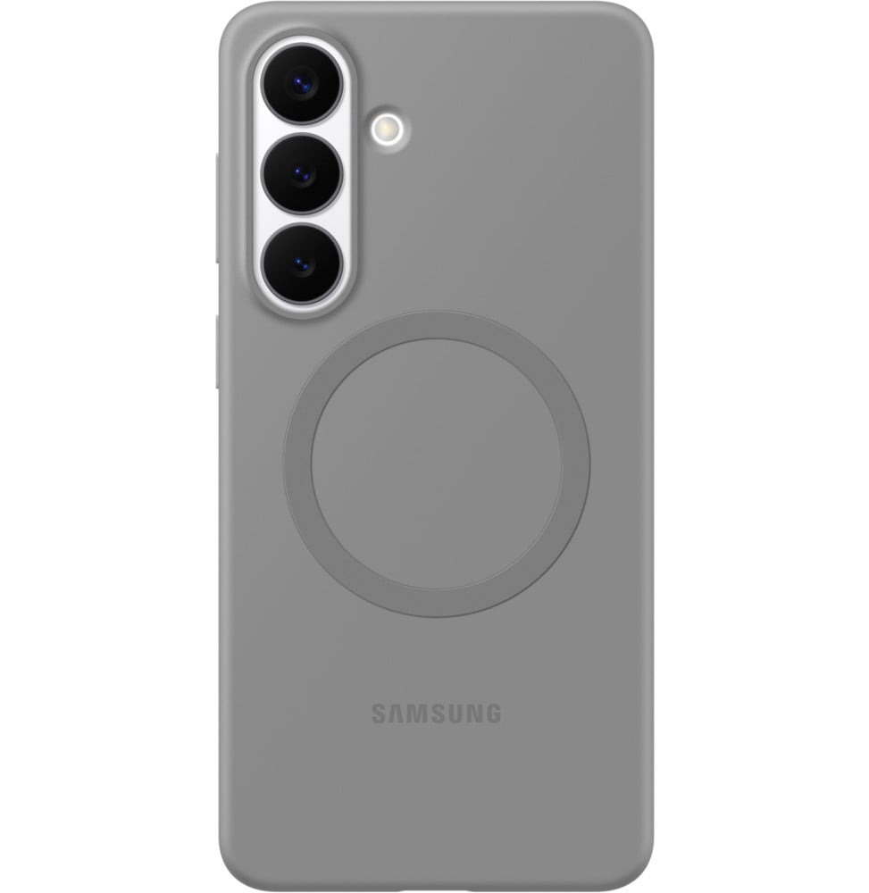 Samsung Galaxy S26 Plus Silicone Magnet Case Gray