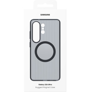 Samsung Galaxy S26 Ultra Rugged Magnet Case Black