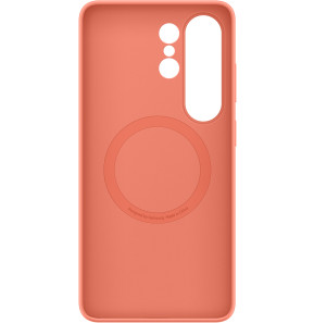 Samsung Galaxy S26 Ultra Silicone Magnet Case Coralred