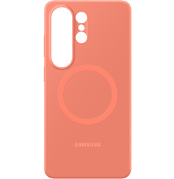 Samsung Galaxy S26 Ultra Silicone Magnet Case Coralred