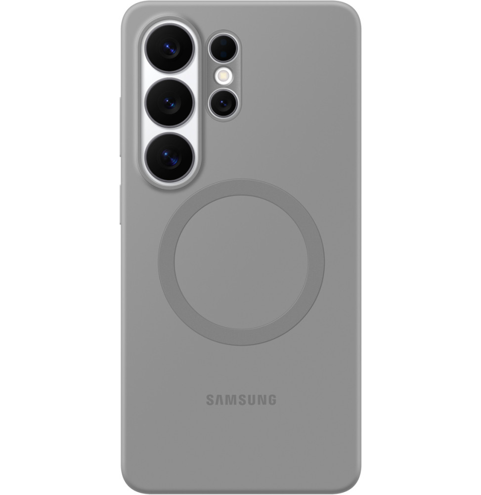 Samsung Galaxy S26 Ultra Silicone Magnet Case Gray