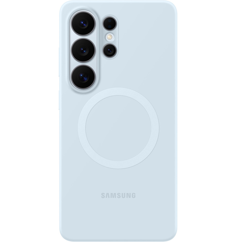 Samsung Galaxy S26 Ultra Silicone Magnet Case Light Blue
