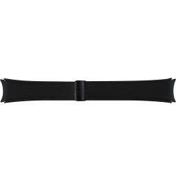 Samsung Galaxy Watch6 D Buckle Hybrid Eco Leather Band Medium And Large Black