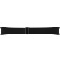 Samsung Galaxy Watch6 D Buckle Hybrid Eco Leather Band Medium And Large Black