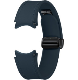 Samsung Galaxy Watch6 D Buckle Hybrid Eco Leather Band Medium And Large Indigo