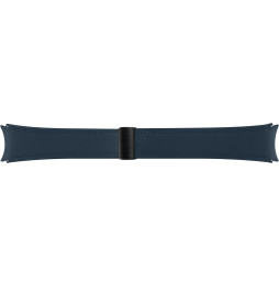 Samsung Galaxy Watch6 D Buckle Hybrid Eco Leather Band Medium And Large Indigo