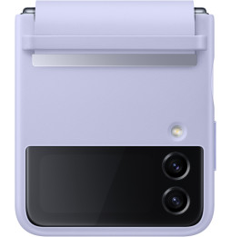 Samsung Galaxy Z Flip4 Flap Leather Cover Serene Purple