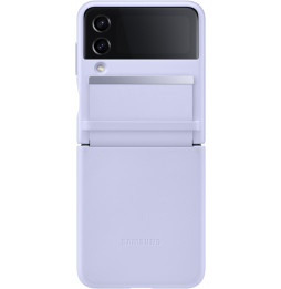 Samsung Galaxy Z Flip4 Flap Leather Cover Serene Purple
