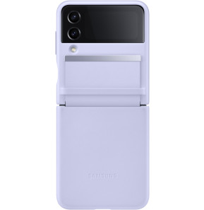 Samsung Galaxy Z Flip4 Flap Leather Cover Serene Purple