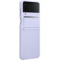 Samsung Galaxy Z Flip4 Flap Leather Cover Serene Purple