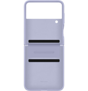 Samsung Galaxy Z Flip4 Flap Leather Cover Serene Purple