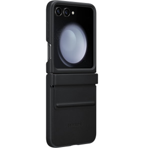Samsung Galaxy Z Flip5 Flap Eco Leather Case Black
