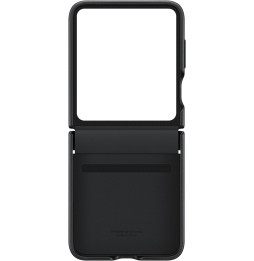 Samsung Galaxy Z Flip5 Flap Eco Leather Case Black