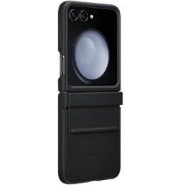 Samsung Galaxy Z Flip5 Flap Eco Leather Case Black