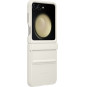 Samsung Galaxy Z Flip5 Flap Eco Leather Case Cream