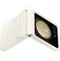 Samsung Galaxy Z Flip5 Flap Eco Leather Case Cream