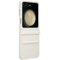 Samsung Galaxy Z Flip5 Flap Eco Leather Case Cream