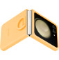 Samsung Galaxy Z Flip5 Silicone Case With Ring Apricot