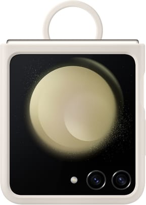 Étui en silicone Samsung avec anneau pour Galaxy Z Flip5 (EF-PF731TUEGWW)