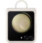Samsung Galaxy Z Flip5 Silicone Case With Ring Cream