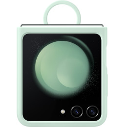 Samsung Galaxy Z Flip5 Silicone Case With Ring Mint