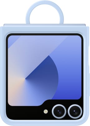 Étui en silicone Samsung pour Galaxy Z Flip6 avec anneau PF741 (EF-PF741TLEGWW) — image 2