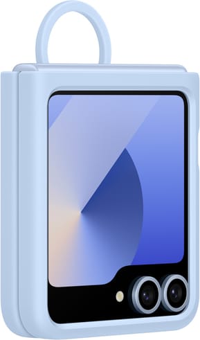 Étui en silicone Samsung pour Galaxy Z Flip6 avec anneau PF741 (EF-PF741TLEGWW) — image 4