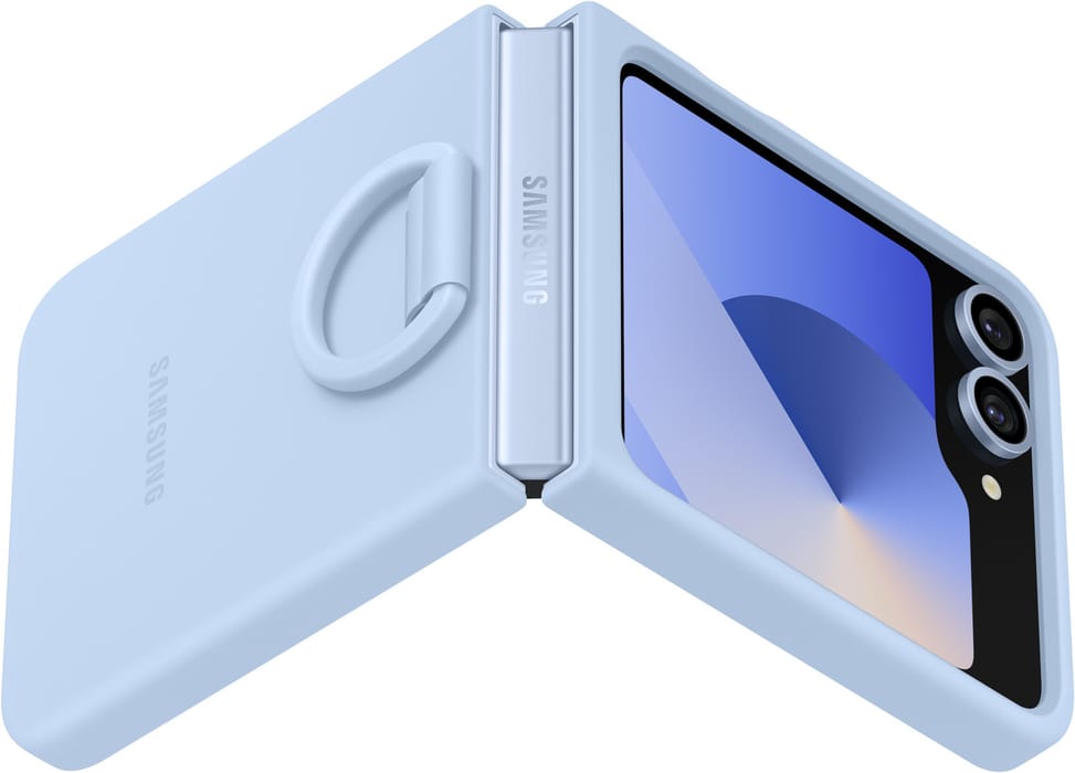 Samsung Galaxy Z Flip6 Silicone Case Blue