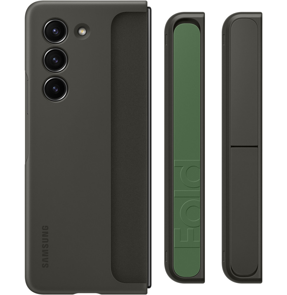 Samsung Galaxy Z Fold5 Standing Case With Strap Graphite