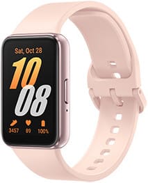 Bracelet connecté Samsung Galaxy Fit3 Bluetooth rose doré (SM-R390NIDAMWD)