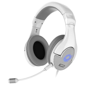 Casque-micro OZONE Onda PRO pour gamer - USB Blanc (Compatible PC / PS4)