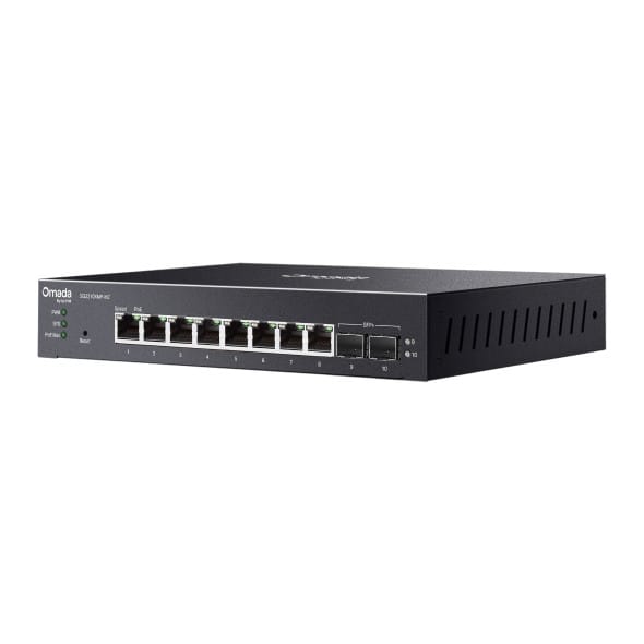 Switch TP-Link SG2210XMP-M2 Omada 8 ports 2,5GBASE-T + 2 ports 10GE SFP+ Smart avec 8 ports PoE+