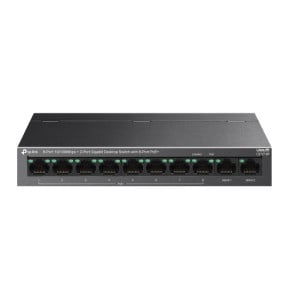 Switch TP-Link LS1210P 10 ports (8×10/100 PoE+ + 2 Gigabit) de bureau