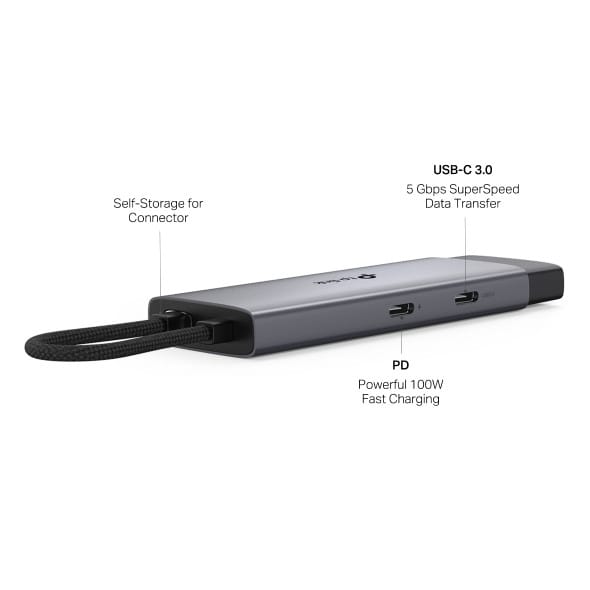 Hub USB Type-C 5-en-1 TP-Link UH5020C (HDMI 4K 60 Hz, charge 100 W)