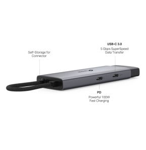 Hub USB Type-C 5-en-1 TP-Link UH5020C (HDMI 4K 60 Hz, charge 100 W)