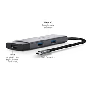 Hub TP-Link UH5020C USB-C 5-en-1 HDMI 4K 60 Hz 100 W (UH5020C) — image 4