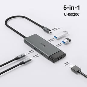 Hub TP-Link UH5020C USB-C 5-en-1 HDMI 4K 60 Hz 100 W (UH5020C) — image 2